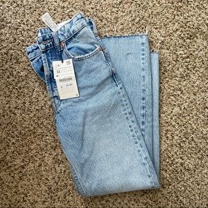 Zara High Rise Ankle Length Jeans